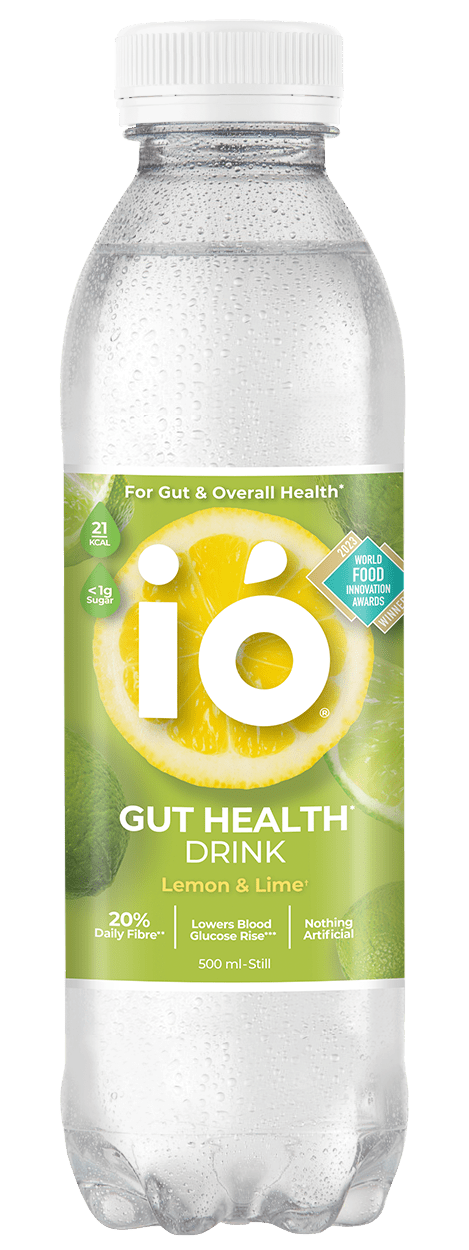 ió Gut Health Drink - Lemon & Lime (12 x 500ml)