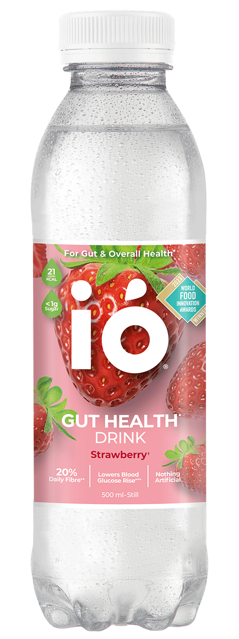 ió Gut Health Drink - Strawberry (12 x 500ml)
